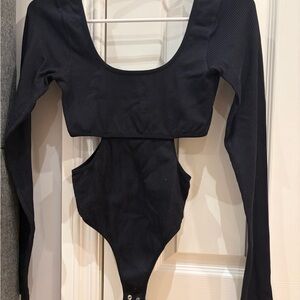 Garage Black Long Sleeve Bodysuit